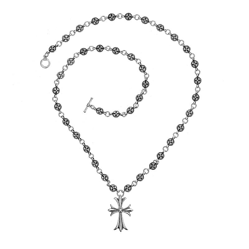 Cross Stud Necklace