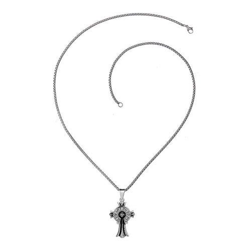 Chrome Box-Chain Necklace