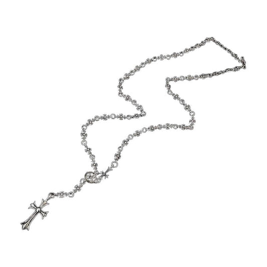 Cross Rosary Necklace